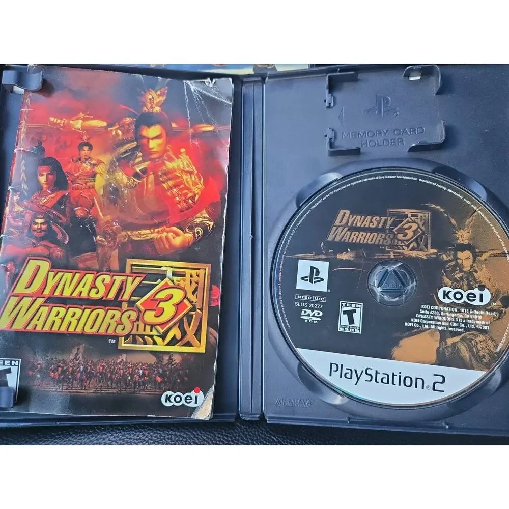 Lot PS2 Dynasty Warriors 1 And 2 God Of War